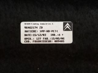 bontott CITROËN C4 Kalaptartó