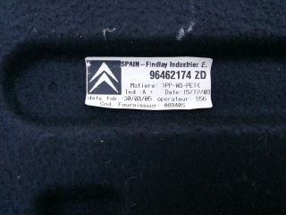 bontott CITROËN C4 Kalaptartó