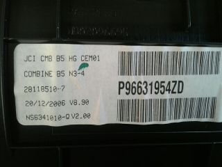 bontott CITROËN C4 Kilométeróra