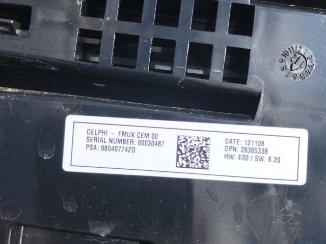 bontott CITROËN C4 Klíma Kapcsoló