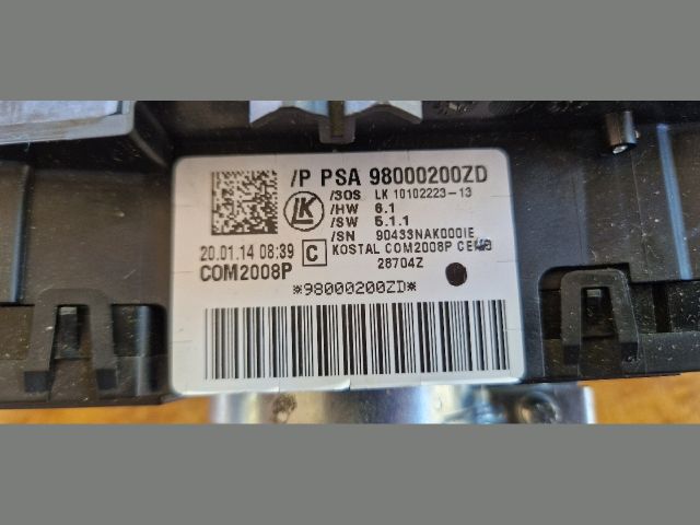 bontott CITROËN C4 Komplett Kormánykapcsoló (Bajuszkapcsoló)