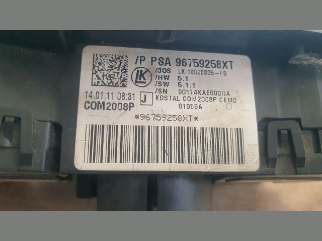 bontott CITROËN C4 Komplett Kormánykapcsoló (Bajuszkapcsoló)