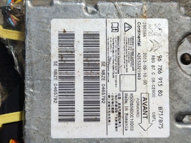 bontott CITROËN C4 Komplett Légzsák Szett