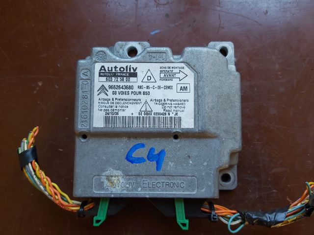 bontott CITROËN C4 Légzsák Elektronika
