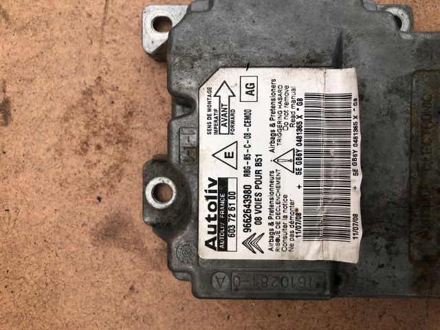 bontott CITROËN C4 Légzsák Elektronika