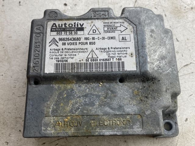 bontott CITROËN C4 Légzsák Elektronika