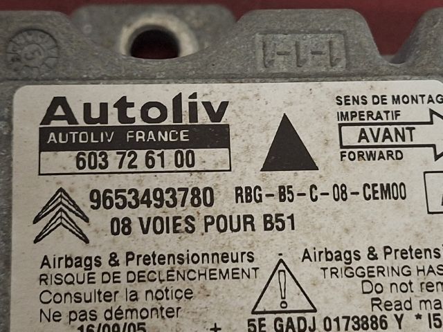 bontott CITROËN C4 Légzsák Elektronika