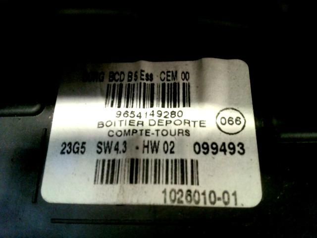 bontott CITROËN C4 Multifunkciós Kijelző