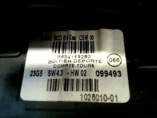 bontott CITROËN C4 Multifunkciós Kijelző