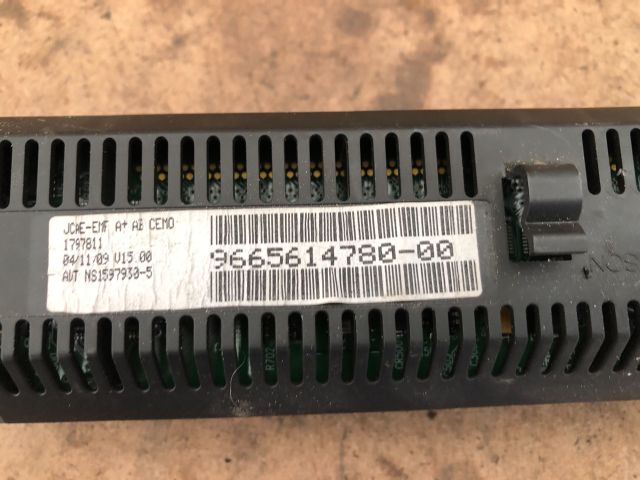 bontott CITROËN C4 Multifunkciós Kijelző