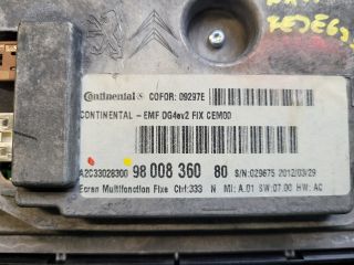 bontott CITROËN C4 Navigációs Fejegység