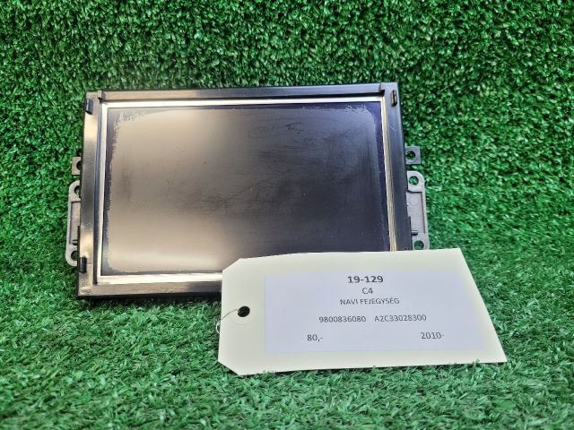 bontott CITROËN C4 Navigációs Fejegység