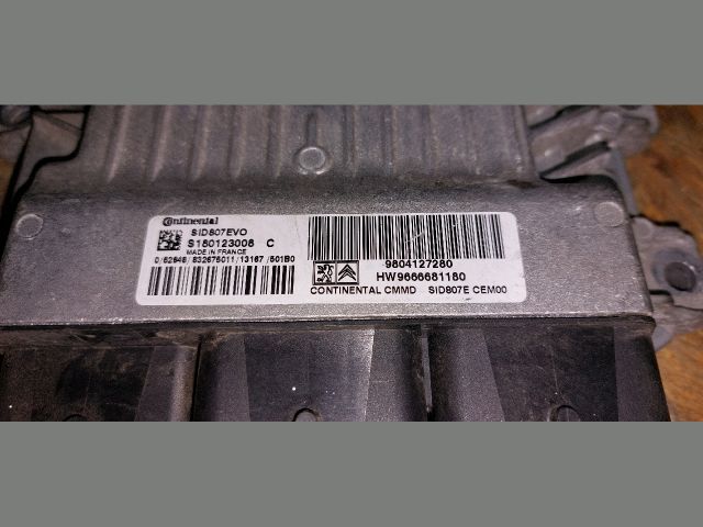 bontott CITROËN C4 PICASSO Motorvezérlő