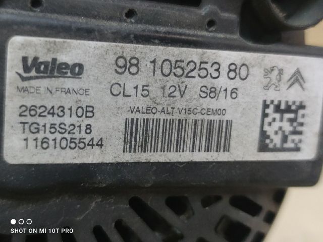 bontott CITROËN C4 PICASSO Generátor