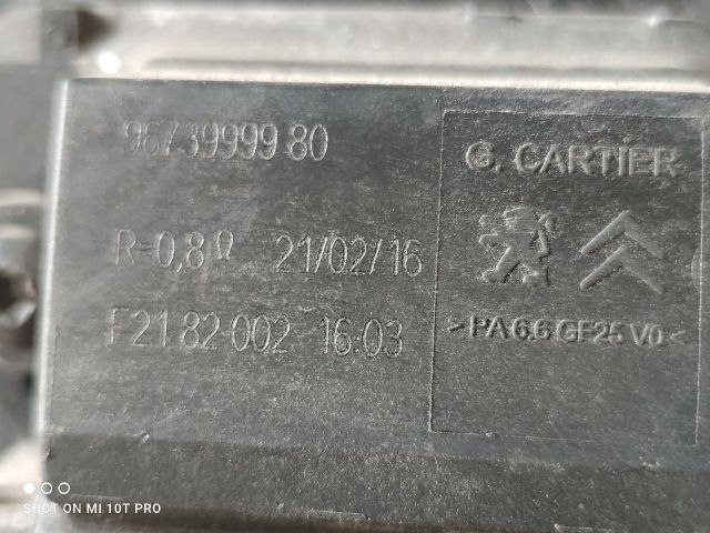 bontott CITROËN C4 PICASSO Hűtő Ventilátor(ok), Radiátor(ok) Szett