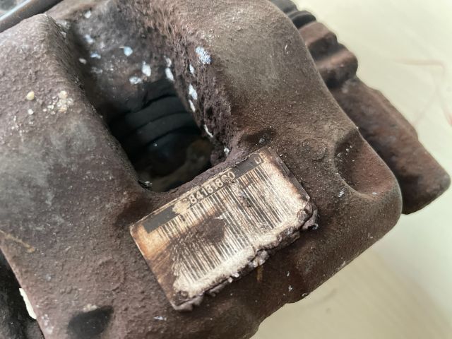 bontott CITROËN C4 PICASSO Jobb hátsó Féknyereg Munkahengerrel