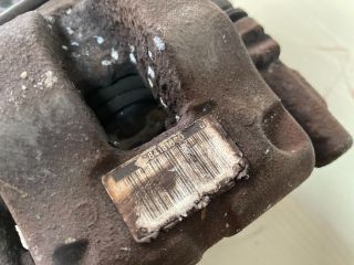 bontott CITROËN C4 PICASSO Jobb hátsó Féknyereg Munkahengerrel