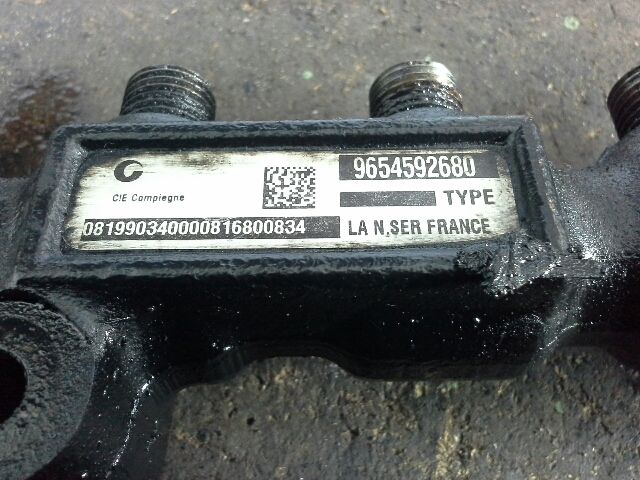 bontott CITROËN C4 PICASSO Közösnyomócső