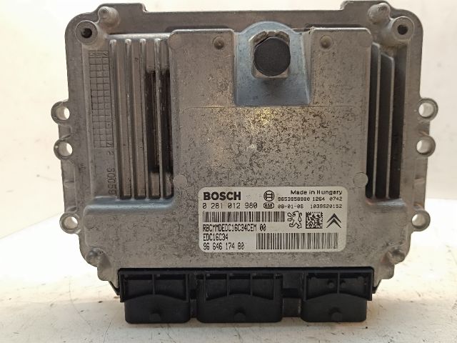 bontott CITROËN C4 PICASSO Motorvezérlő