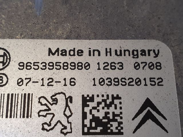 bontott CITROËN C4 PICASSO Motorvezérlő