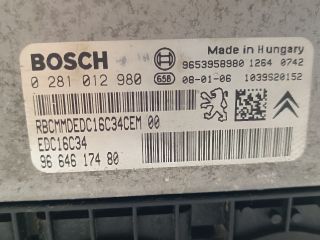 bontott CITROËN C4 PICASSO Motorvezérlő