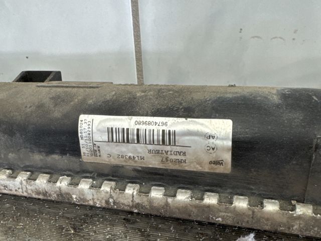 bontott CITROËN C4 PICASSO Vízhűtő Radiátor (Klímás)