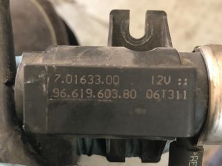 bontott CITROËN C4 PICASSO Lefújószelep