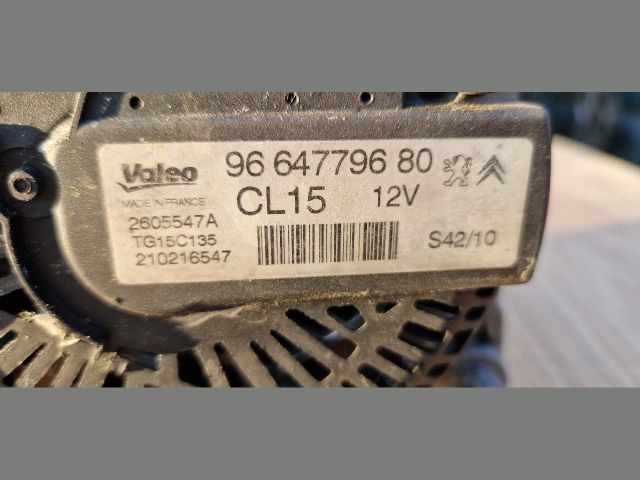 bontott CITROËN C4 PICASSO Generátor