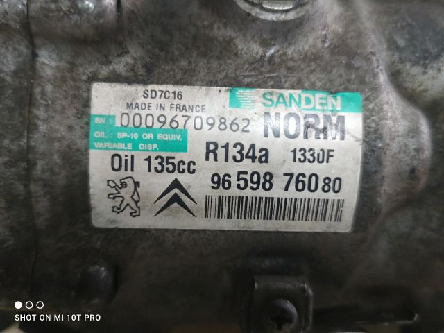 bontott CITROËN C4 PICASSO Klímakompresszor