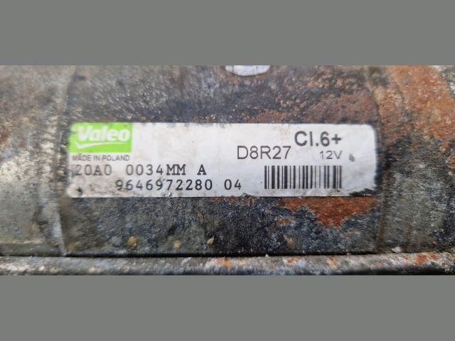 bontott CITROËN C4 PICASSO Önindító