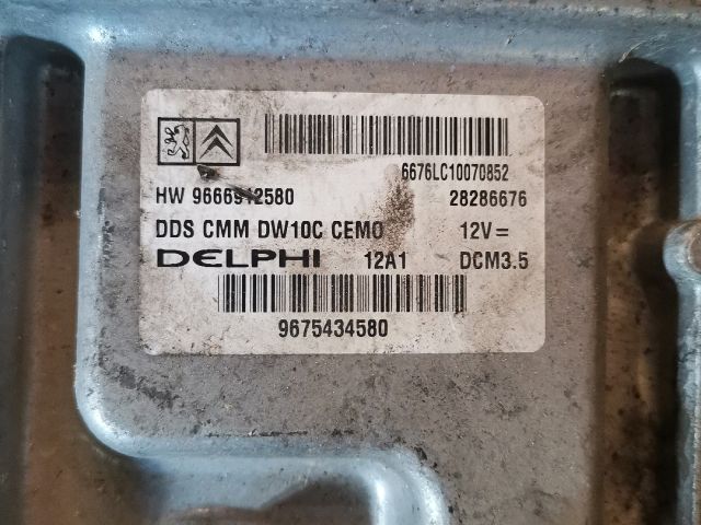 bontott CITROËN C4 PICASSO Motorvezérlő