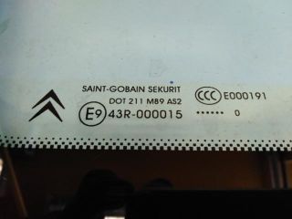 bontott CITROËN C4 PICASSO Bal C Oszlop Oldalablak Üveg