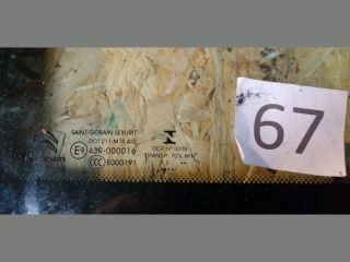 bontott CITROËN C4 PICASSO Bal C Oszlop Oldalablak Üveg