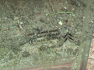 bontott CITROËN C4 PICASSO Bal első Ablak