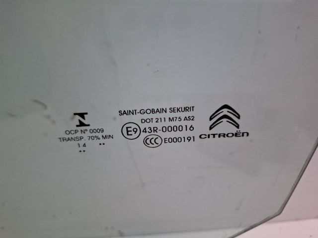 bontott CITROËN C4 PICASSO Bal első Ablak