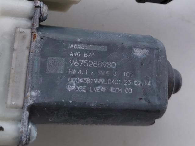 bontott CITROËN C4 PICASSO Bal első Ablakemelő Szerkezet (Elektromos)