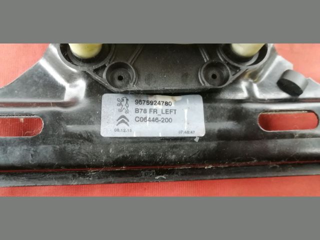 bontott CITROËN C4 PICASSO Bal első Ablakemelő Szerkezet (Elektromos)