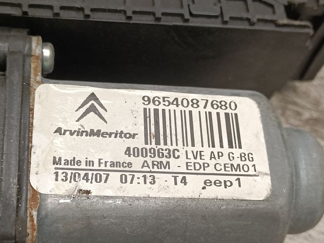 bontott CITROËN C4 PICASSO Bal első Ablakemelő Szerkezet (Elektromos)