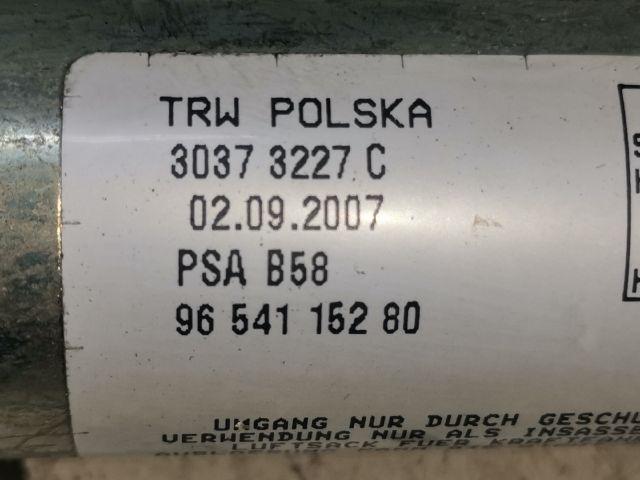 bontott CITROËN C4 PICASSO Bal első Függöny Légzsák