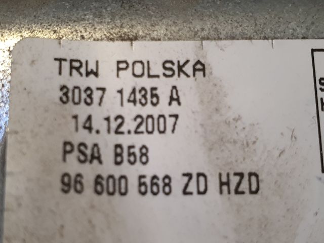 bontott CITROËN C4 PICASSO Bal Térdlégzsák