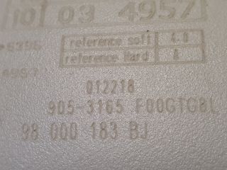 bontott CITROËN C4 PICASSO Belső Visszapillantó Tükör