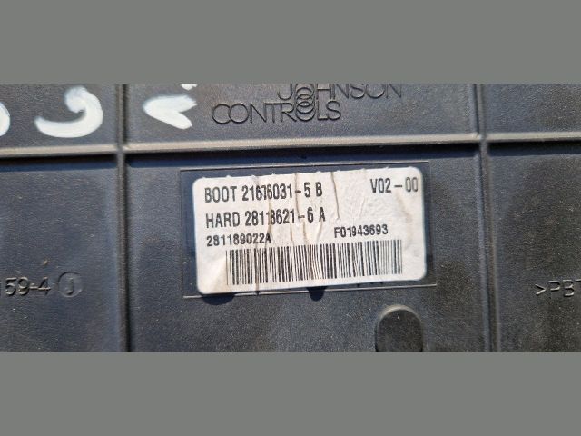 bontott CITROËN C4 PICASSO Biztosítéktábla Utastér