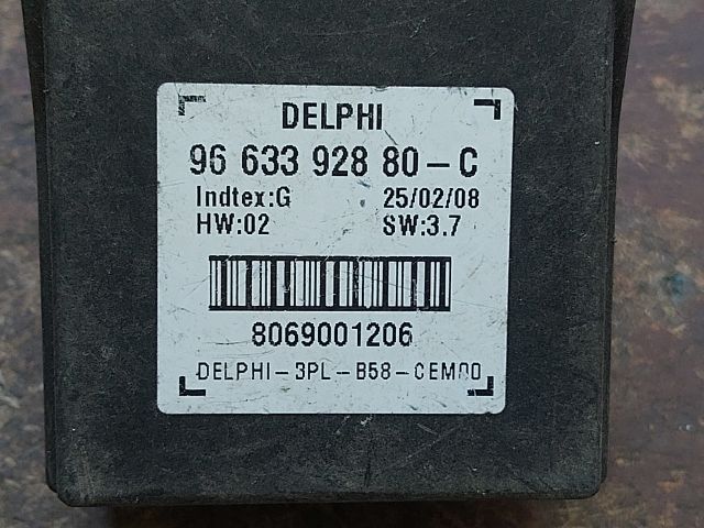 bontott CITROËN C4 PICASSO Elektronika (Magában)