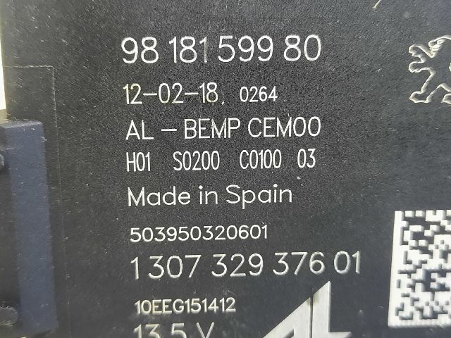 bontott CITROËN C4 PICASSO Elektronika (Magában)