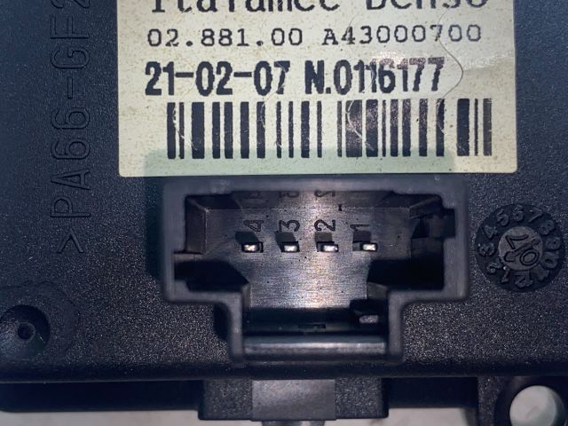 bontott CITROËN C4 PICASSO Előtét Ellenállás Fűtőmotor