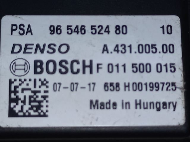 bontott CITROËN C4 PICASSO Előtét Ellenállás Fűtőmotor