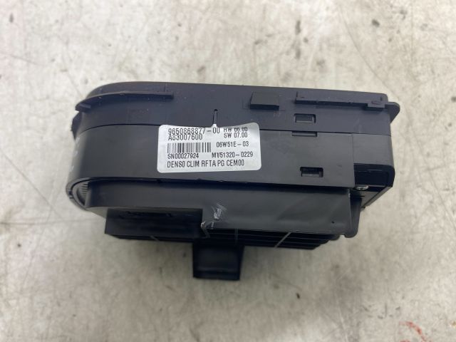 bontott CITROËN C4 PICASSO Fűtéskapcsoló (digit klímás)