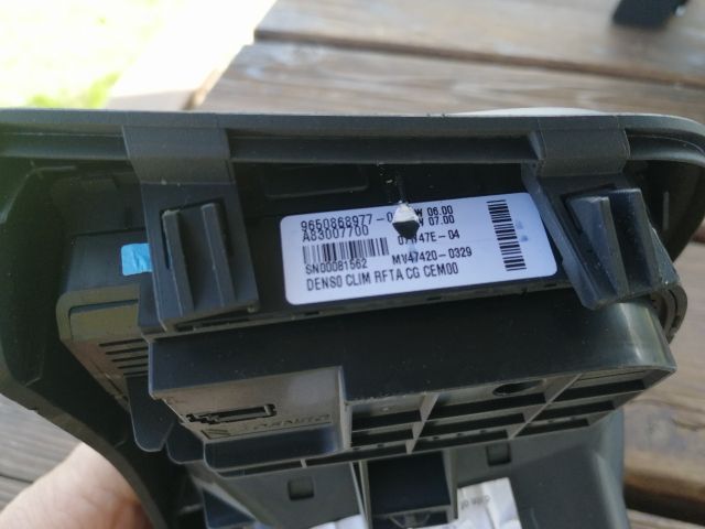 bontott CITROËN C4 PICASSO Fűtéskapcsoló (digit klímás)