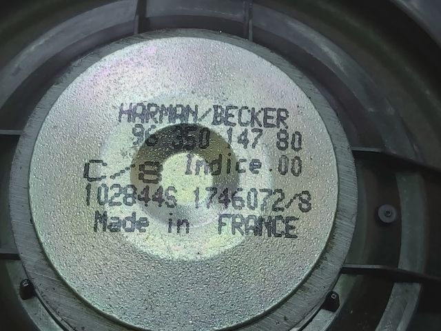 bontott CITROËN C4 PICASSO Hangszóró (Pozíciófüggetlen)