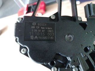 bontott CITROËN C4 PICASSO Hátsó Ablaktörlő Motor
